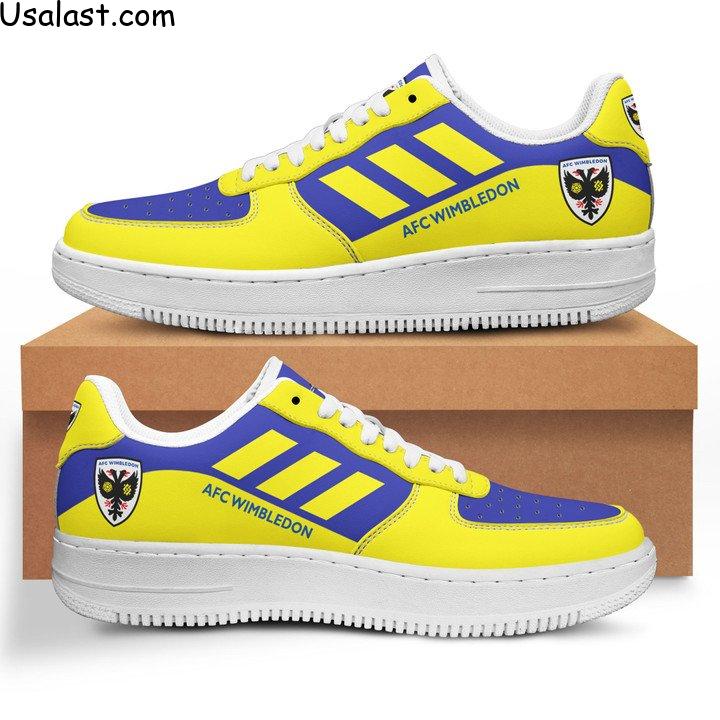High Quality AFC Wimbledon Air Force 1 AF1 Sneaker Shoes