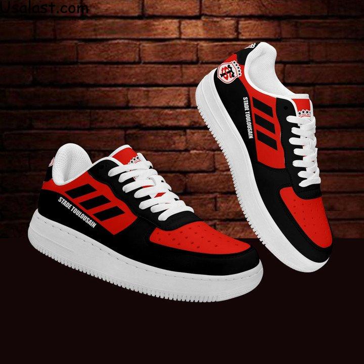 Luxury Stade Toulousain Air Force 1 AF1 Sneaker Shoes