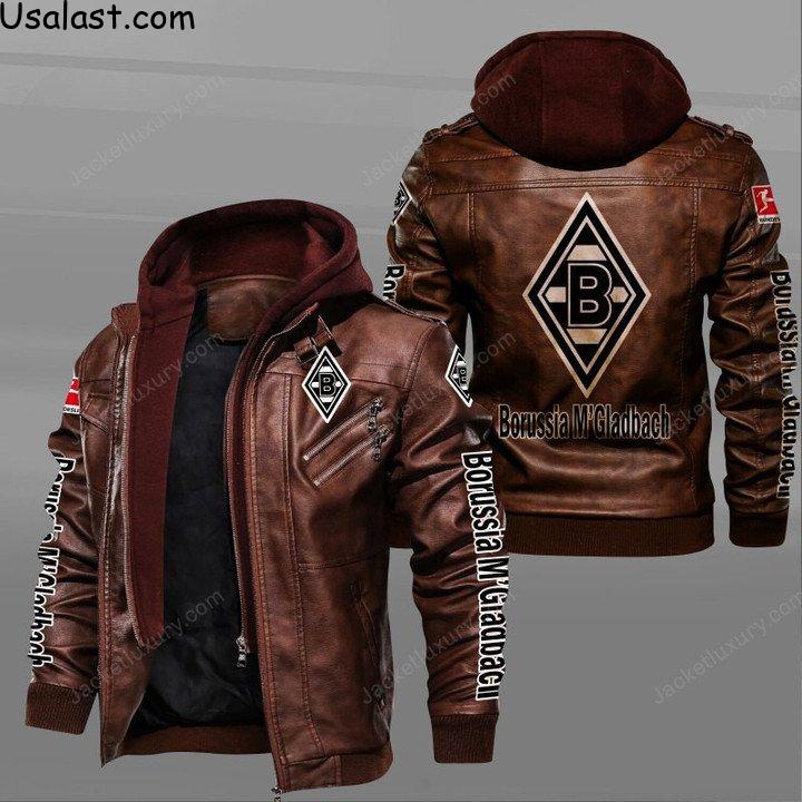New Launch Borussia Monchengladbach Leather Jacket