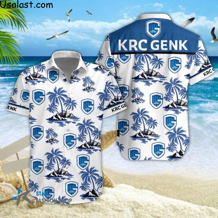 Beautiful K.R.C. Genk Hawaiian Shirt Beach Short