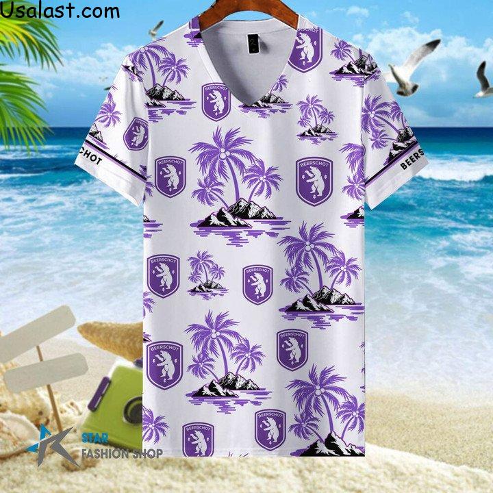 Excellent Beerschot VA Hawaiian Shirt Beach Short
