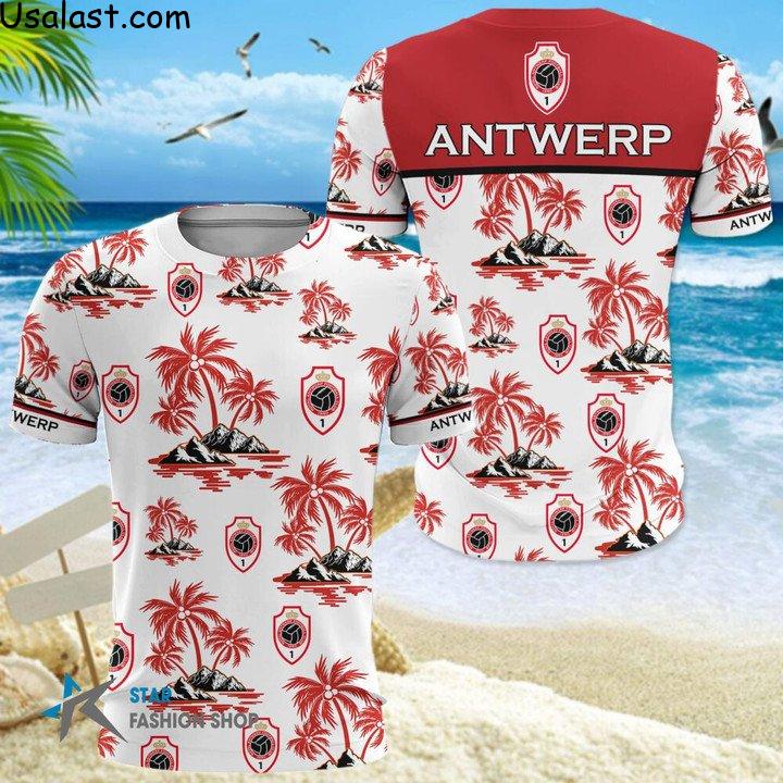 How To Buy Royal Antwerp F.C Hawaiian Shirt Beach Short