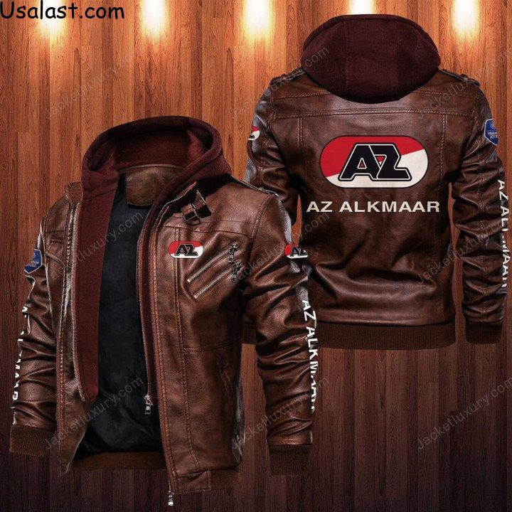 New AZ Alkmaar Leather Jacket