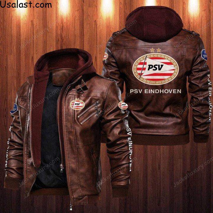 (Big Sale) PSV Eindhoven Leather Jacket