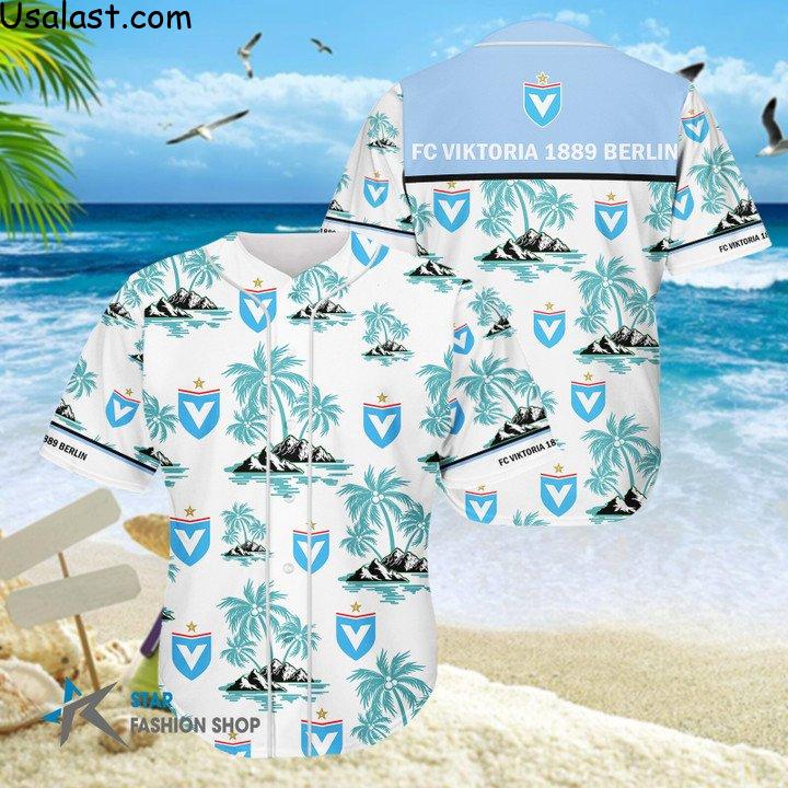 Available FC Viktoria 1889 Berlin Hawaiian Shirt Beach Short