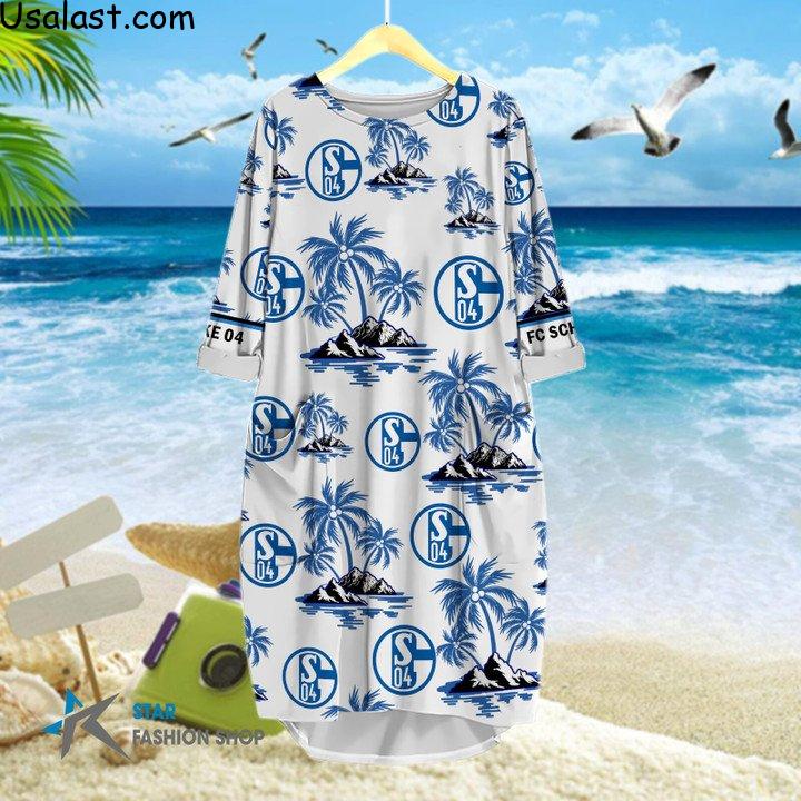 ExcellentSchalke 04 Coconut 3D T-Shirt, Hawaiian Shirt, Polo Shirt And Baseball Jersey