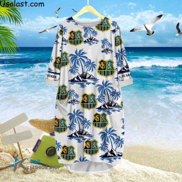 Mythical FC Saarbrücken Hawaiian Shirt Beach Short