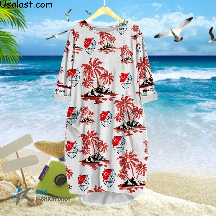 New Launch Türkgücü München Hawaiian Shirt Beach Short