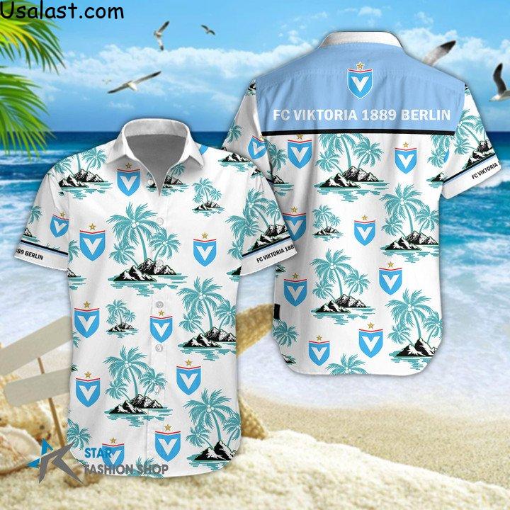 Luxurious FC Viktoria Köln Hawaiian Shirt Beach Short