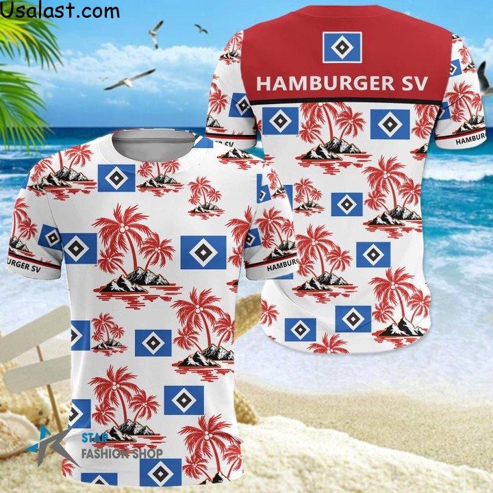 Welcome Hamburger SV Coconut 3D T-Shirt, Hawaiian Shirt, Polo Shirt And Baseball Jersey