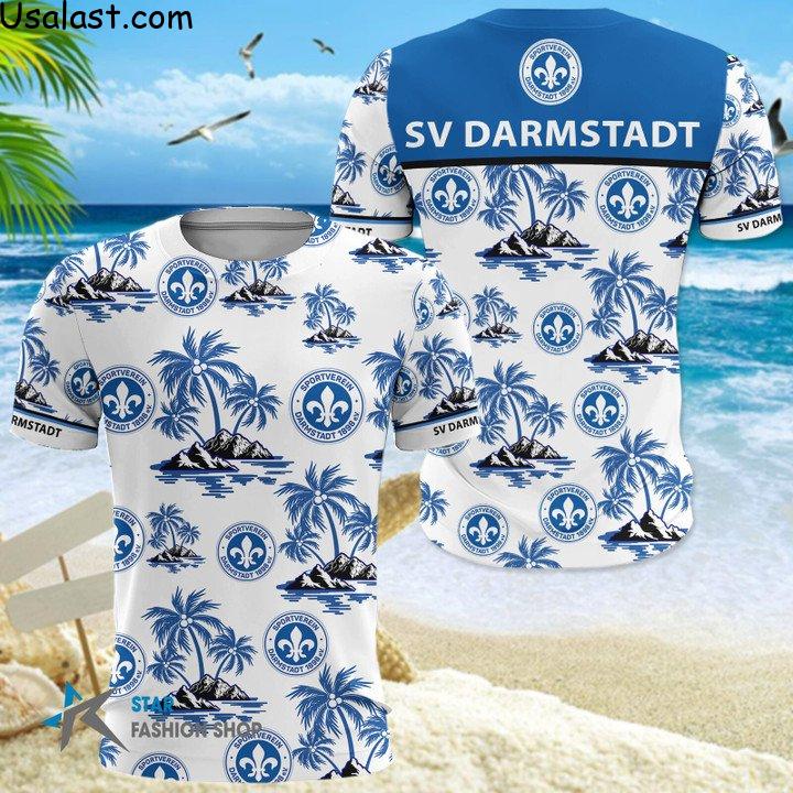 New Taobao SV Darmstadt 98 Coconut 3D T-Shirt, Hawaiian Shirt, Polo Shirt And Baseball Jersey