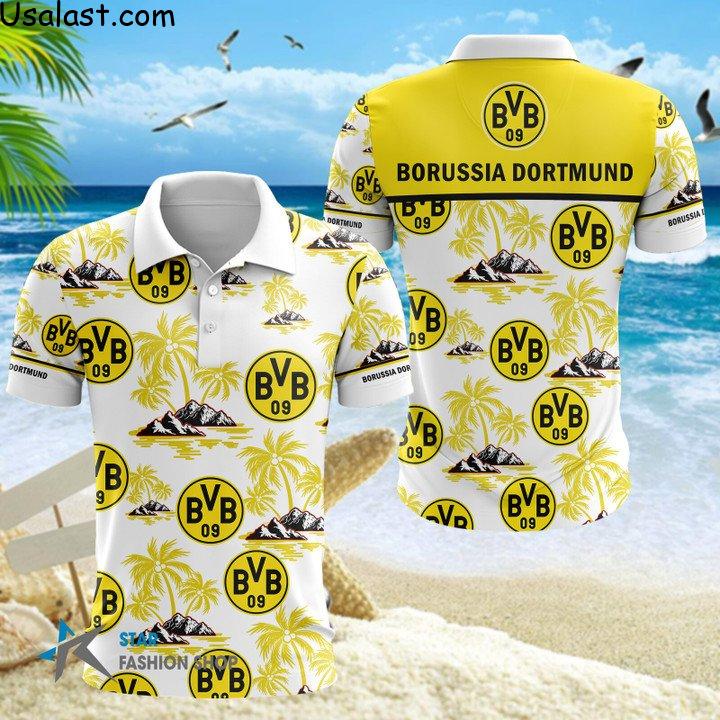 Excellent Borussia Dortmund II Hawaiian Shirt Beach Short