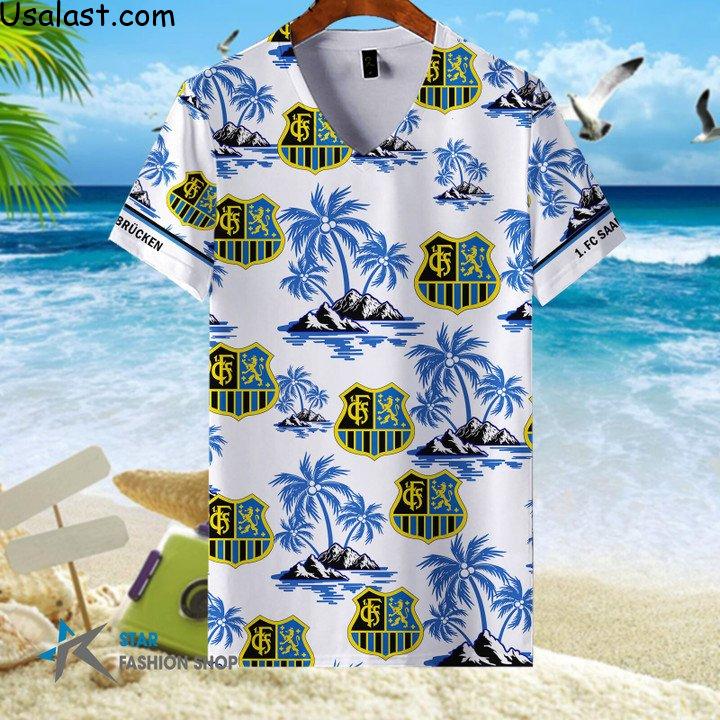 Mythical FC Saarbrücken Hawaiian Shirt Beach Short