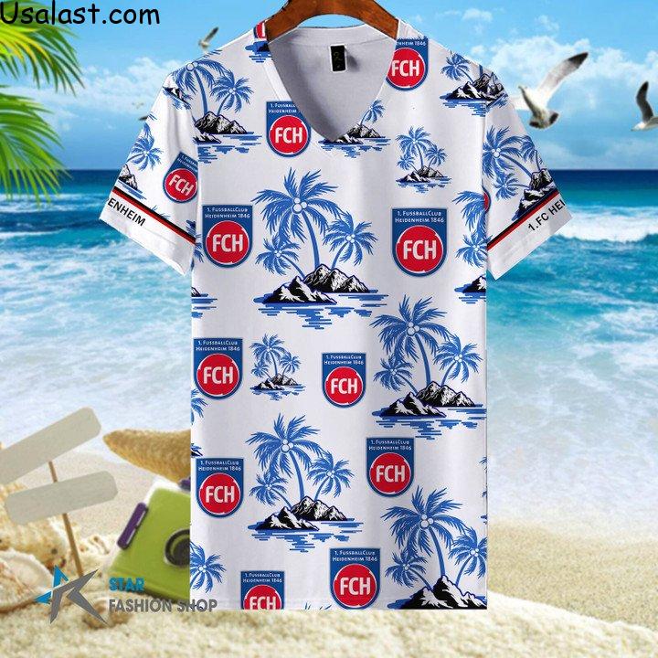 Here’s FC Heidenheim Coconut 3D T-Shirt, Hawaiian Shirt, Polo Shirt And Baseball Jersey