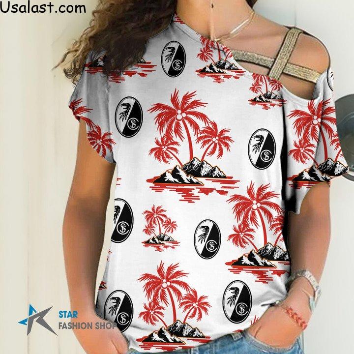 Top Rate SC Freiburg II Hawaiian Shirt Beach Short