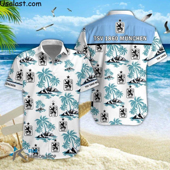 New Trend TSV 1860 München Hawaiian Shirt Beach Short