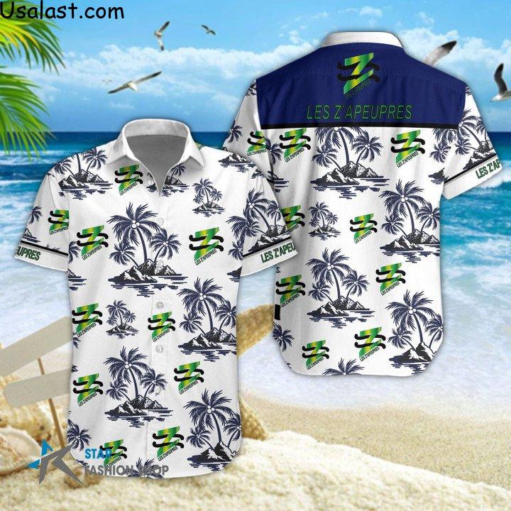 Limited Edition Les Z’apeupres Hawaiian Shirt Beach Short