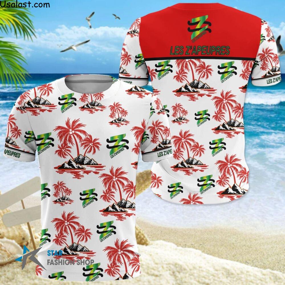 Nice Les Z’apeupres Aloha Short Sleeve Shirt And Short
