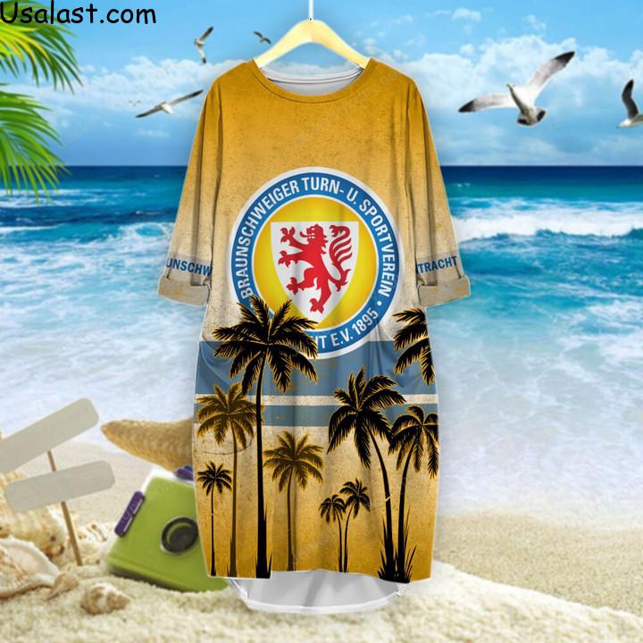 Amazing Eintracht Braunschweig Hawaiian Shirt Beach Short