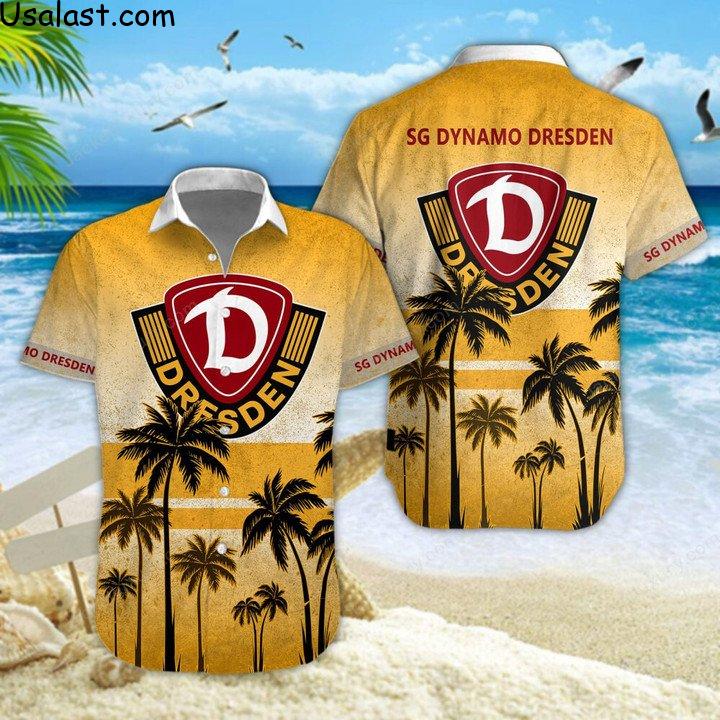 Official Dynamo Dresden Hawaiian Shirt Beach Short