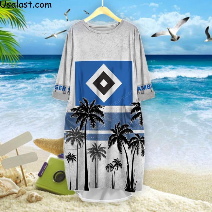Limited Edition Hamburger SV Hawaiian Shirt Beach Short