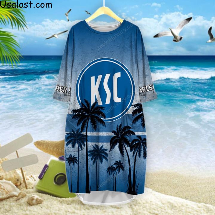 Cool Karlsruher SC Hawaiian Shirt Beach Short