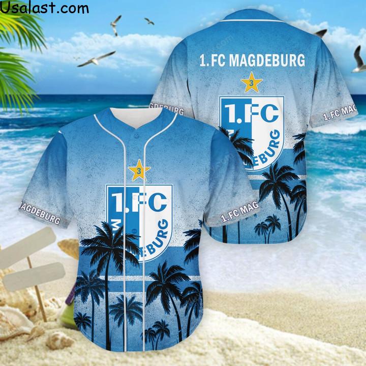 Best FC Magdeburg Hawaiian Shirt Beach Short