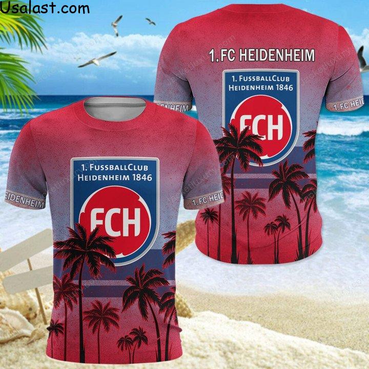 Hot FC Heidenheim Hawaiian Shirt Beach Short