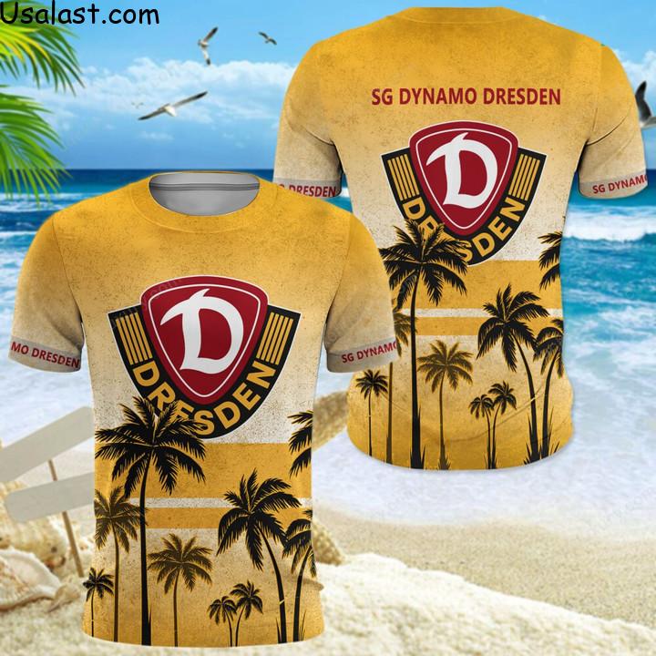 Official Dynamo Dresden Hawaiian Shirt Beach Short