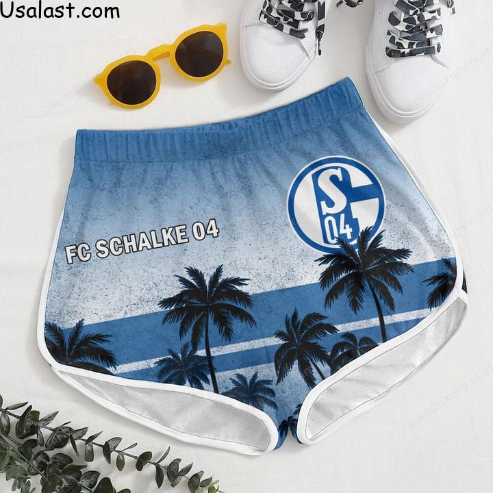 Ultra Hot FC Schalke 04 Hawaiian Shirt Beach Short