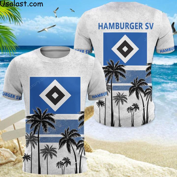 Limited Edition Hamburger SV Hawaiian Shirt Beach Short