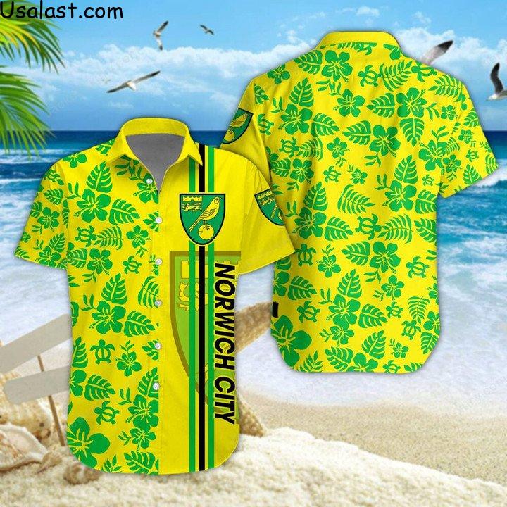 Where To Buy Norwich City Tropical Flower 3D All Over Print Shirt