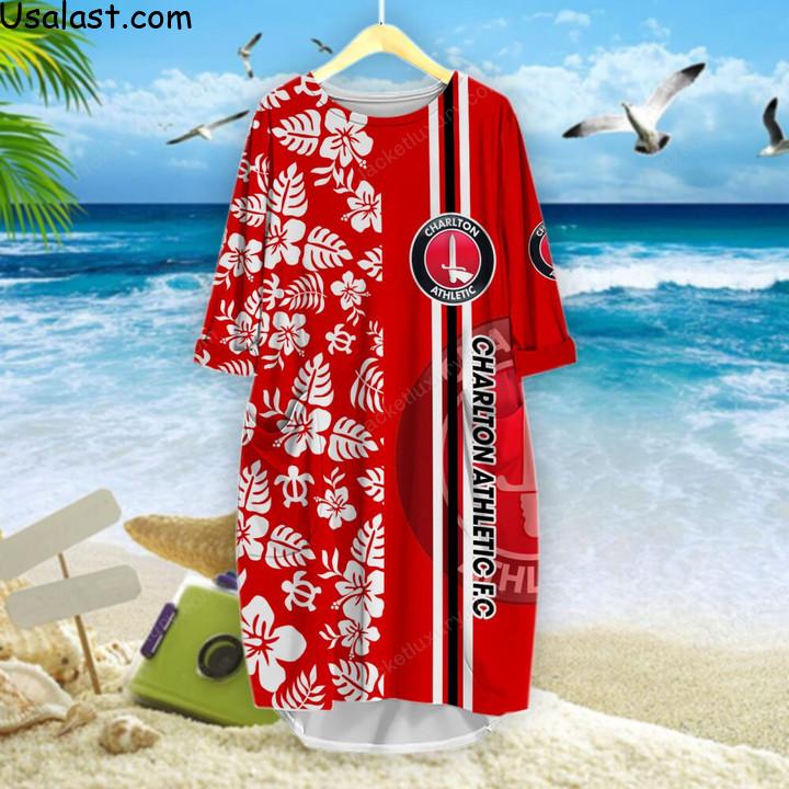 Top Alibaba Charlton Athletic F.C Tropical Flower Hawaiian Shirt, Polo Shirt, Baseball Jersey And T-Shirt