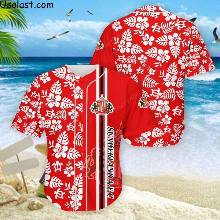 How To Buy Sunderland Football Club Tropical Flower 3D All Over Print Shirt