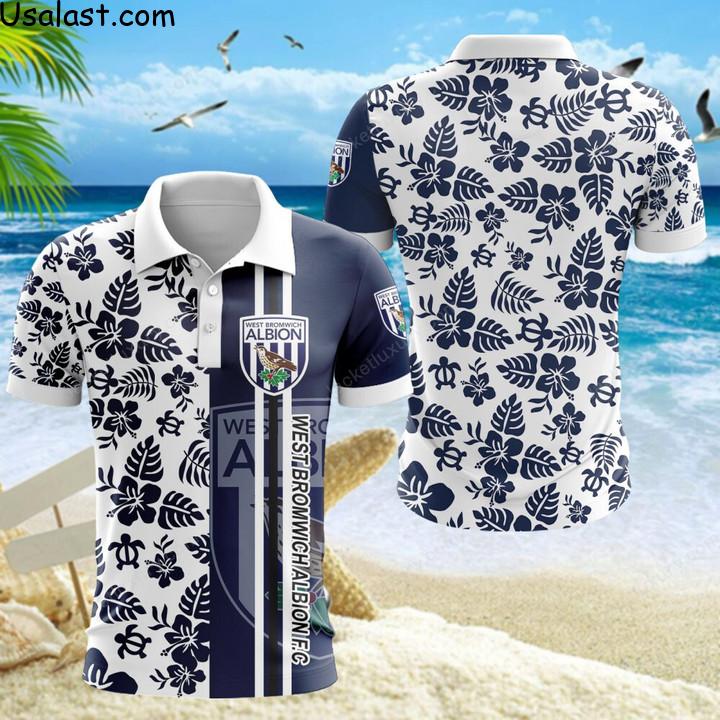 Great West Bromwich Albion Football Club Tropical Flower 3D All Over Print Shirt