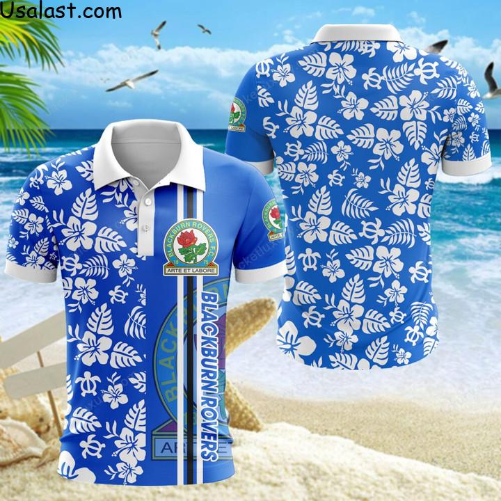 2022 Hot Sale Blackburn Rovers Tropical Flower 3D All Over Print Shirt