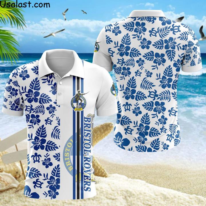 Amazon Bristol Rovers Football Club Tropical Flower 3D All Over Print Shirt