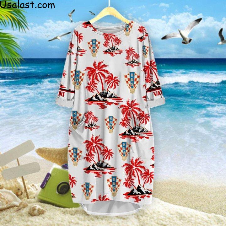 Where To Buy Croatia National Football Team Hawaiian Shirt Beach Short