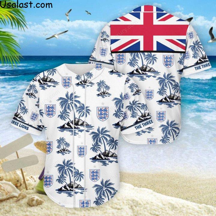 New Launch England National Football Team Hawaiian Shirt Beach Short