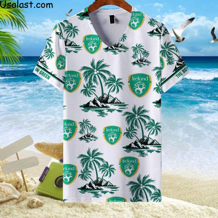 Trending Republic of Ireland National Football Team Hawaiian Shirt Beach Short