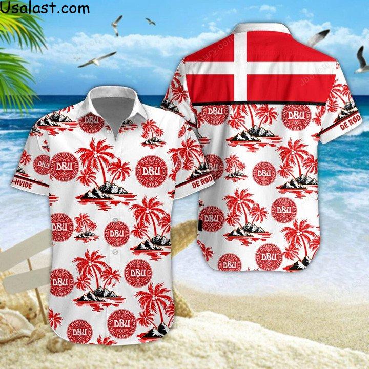 Discount Czech Republic National Football Team Hawaiian Shirt Beach Short