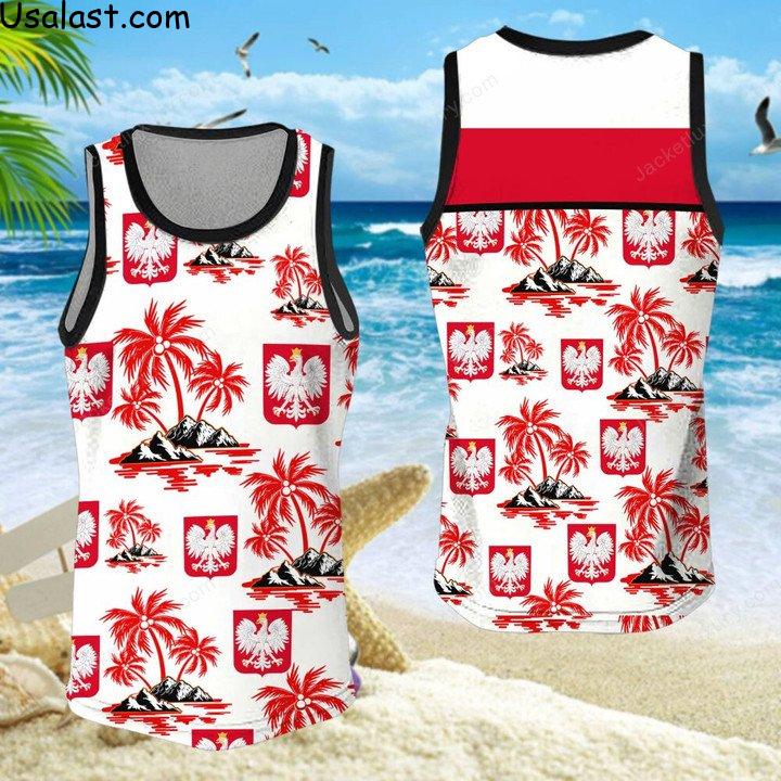 Best Poland National Football Team Hawaiian Shirt Beach Short