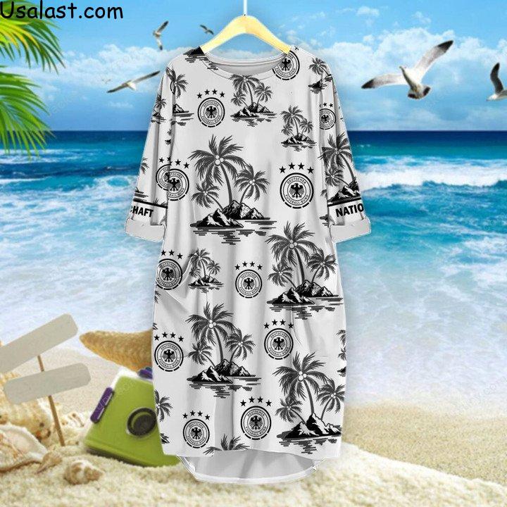 Available Germany National Football Team Hawaiian Shirt Beach Short