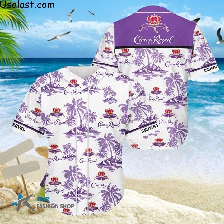 New Fashion Crown Royal Coconut 3D V-neck T-Shirt And Short