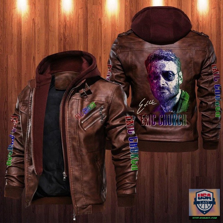 Discount Eric Church Leather Jacket
