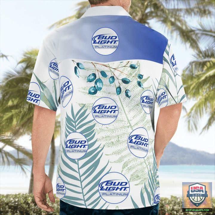 Best Selling Bud Light Platinum Beer Hawaiian Shirts, Beach Short
