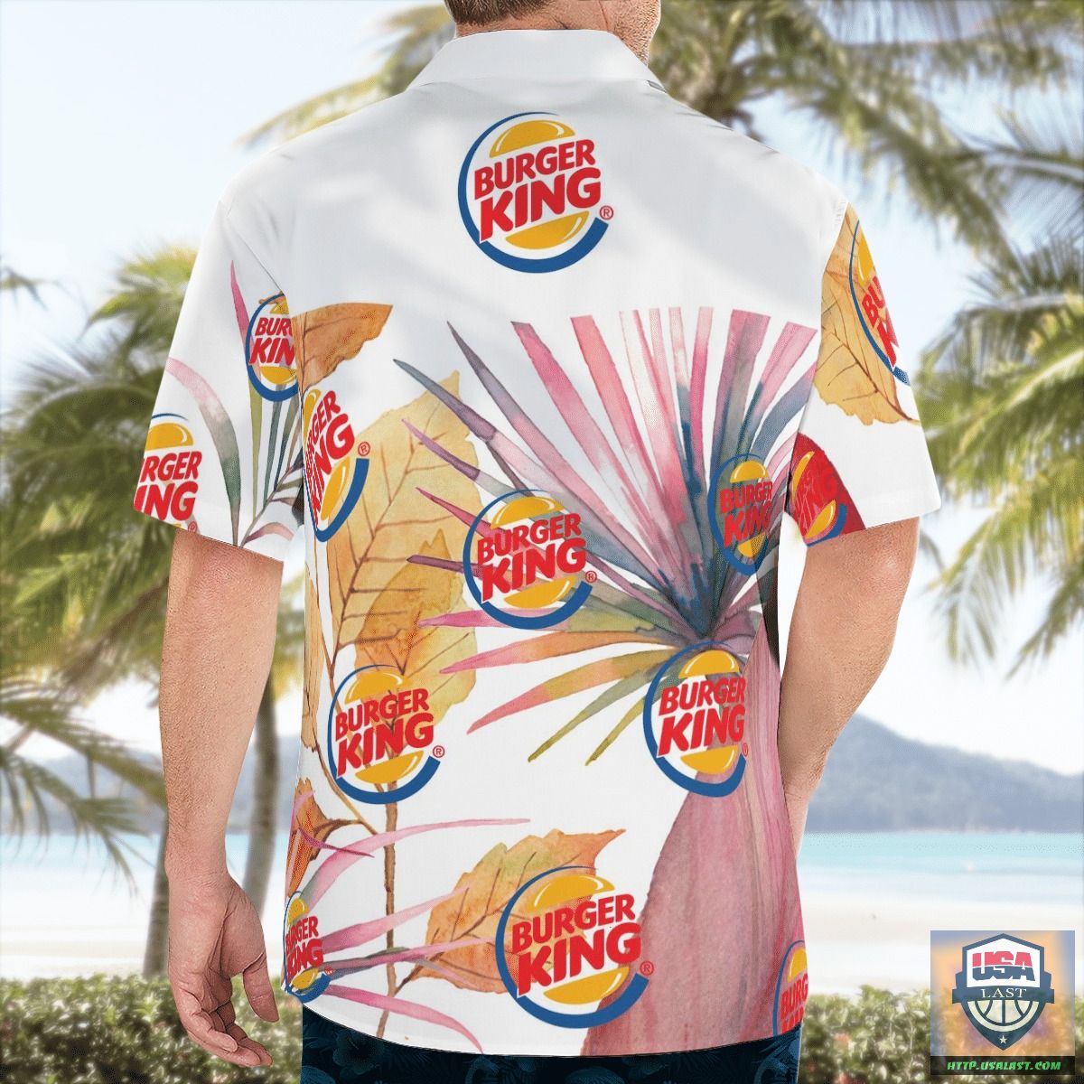Top Hot Burger King Hawaiian Shirt, Beach Short