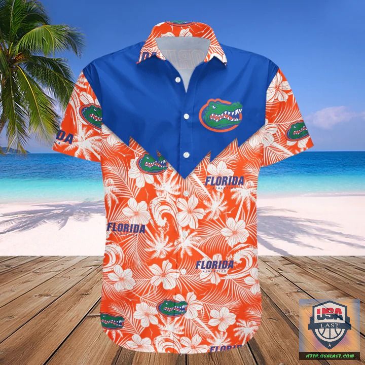 Rare Florida Gators NCAA Tropical Seamless Hawaiian Shirt
