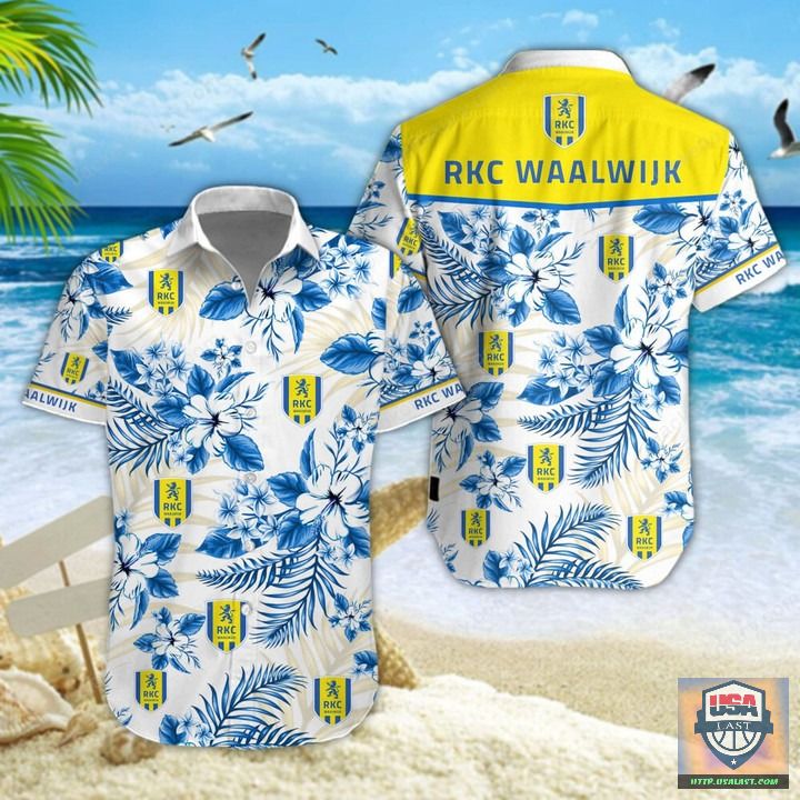 Premium RKC Waalwijk F.C Aloha Hawaiian Shirt Beach Short