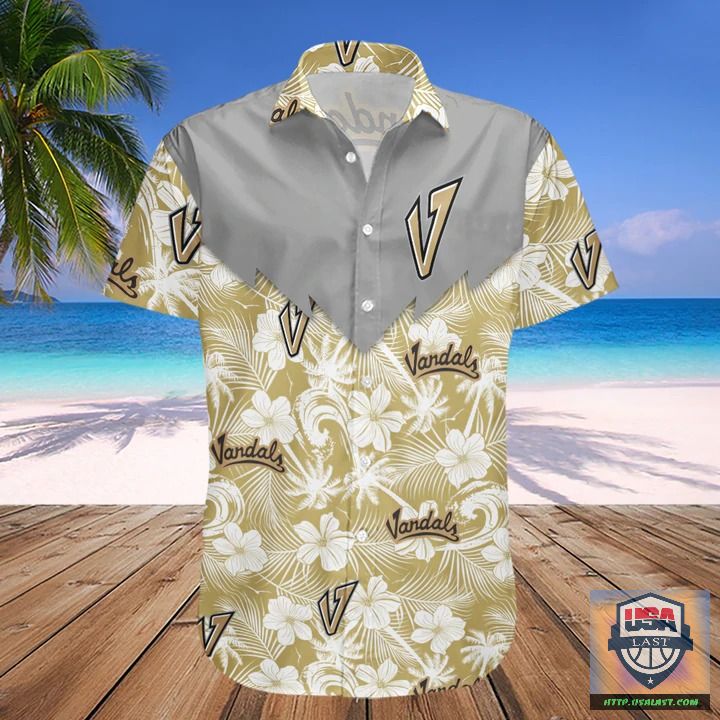 New Taobao Idaho Vandals NCAA Tropical Seamless Hawaiian Shirt